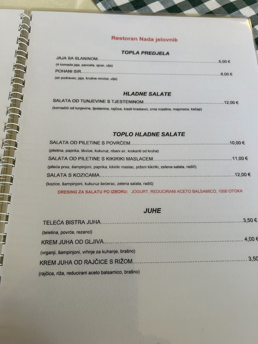 Restoran Nada Menu - Image 3